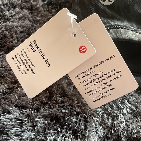 NWT✨ Lululemon Free To Be - Wild Sports Bra Strappy - size 8 - Picture 6 of 7